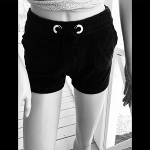 🛍NY&C Sport Black Tie Shorts with Silver Rings 🛍